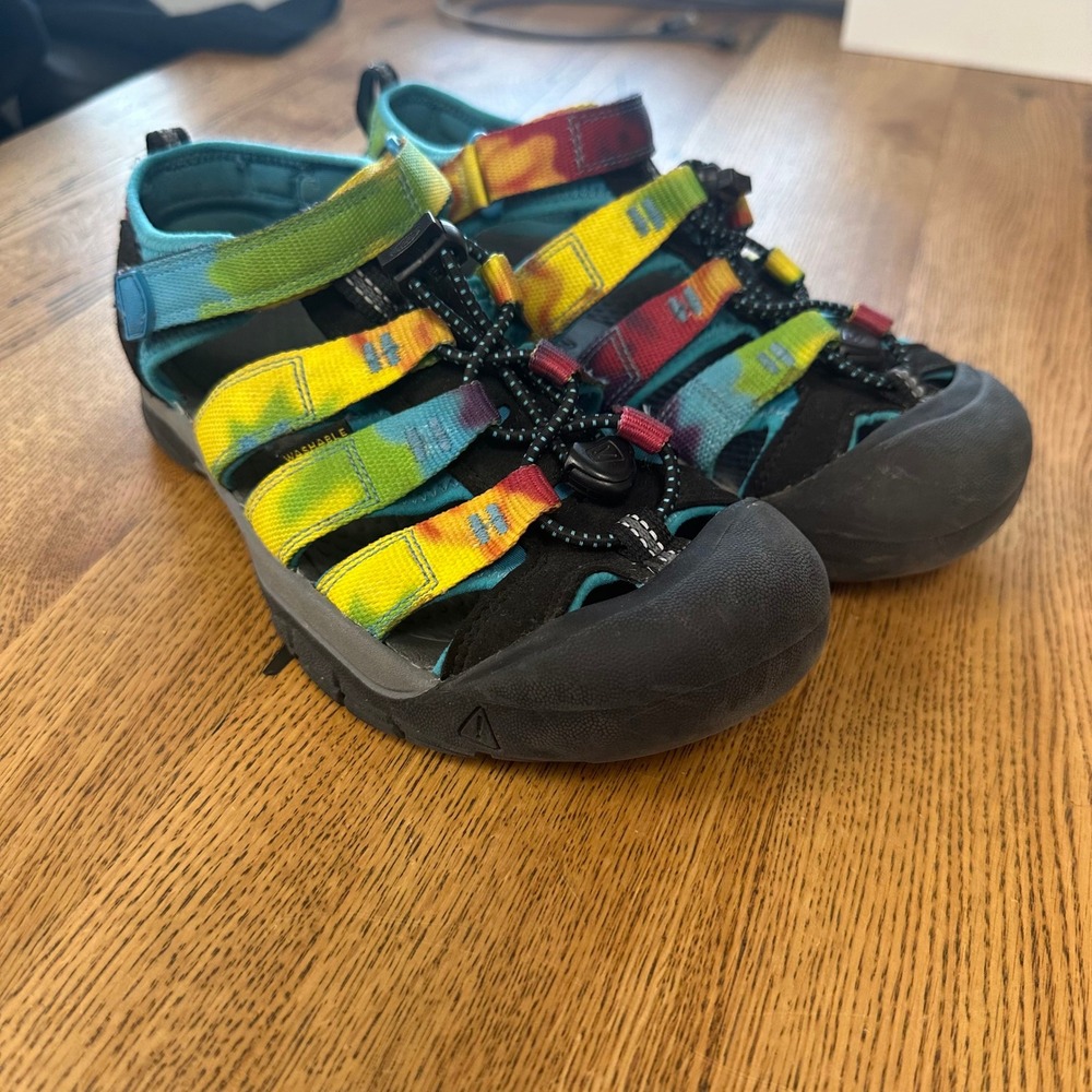 KEEN Newport H2 Rainbow Tie Dye Sandals Mens 4 Womens 6 Hiking Water Gorpcore - Picture 10 of 14